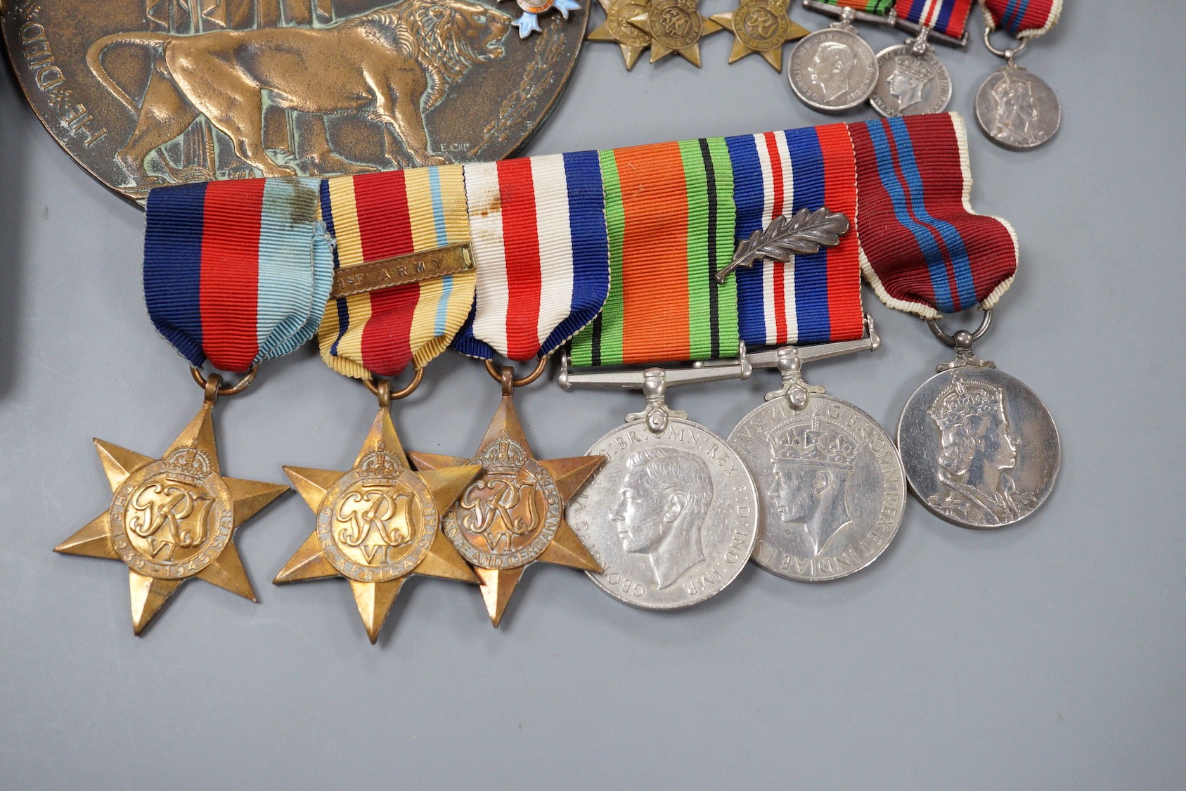 WW2 medal group and Military CBE to Brigadier T. H. Clarke, mentioned in dispatches three times for his actions at Narvik 1940, North Africa 1942 1st Army, Northwest Europe 1944 2nd Army Normandy to Luneberg, CBE awarded